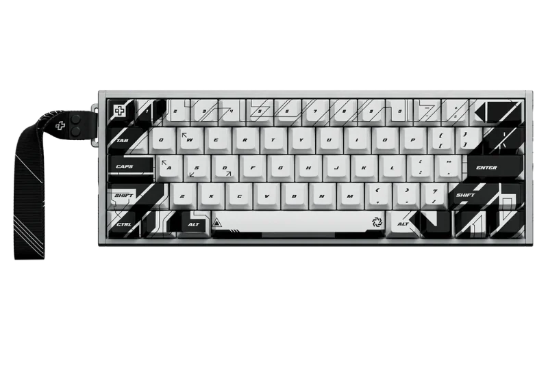 QwertyKey61 HE-AL Vector keyboard