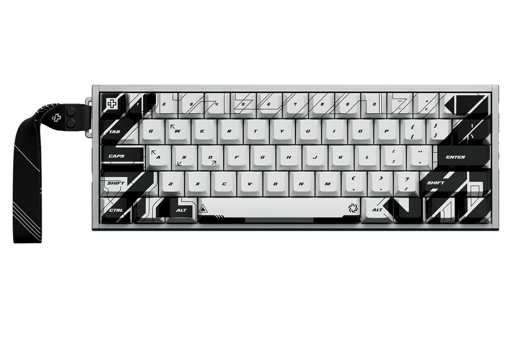 QwertyKey61 HE-AL Vector keyboard