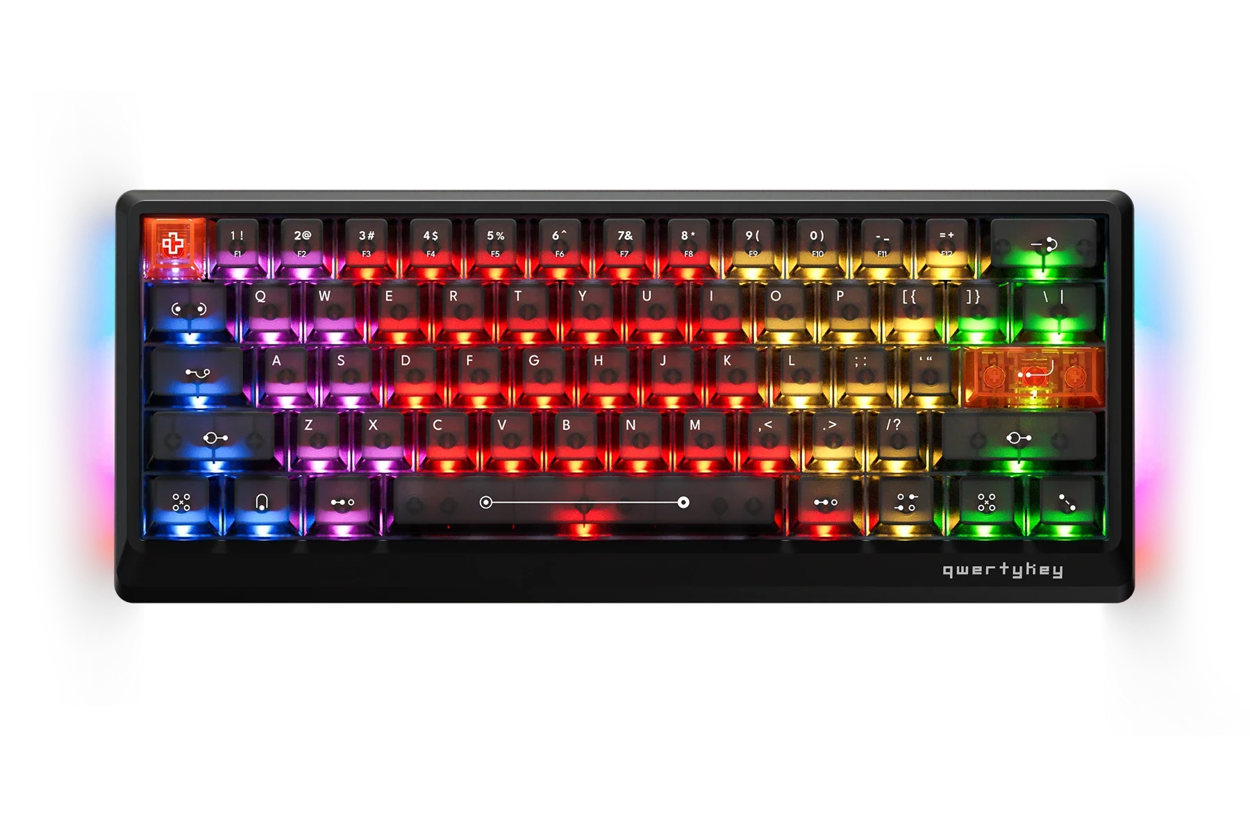 QwertyKey61 HE-PL Phantom Black keyboard
