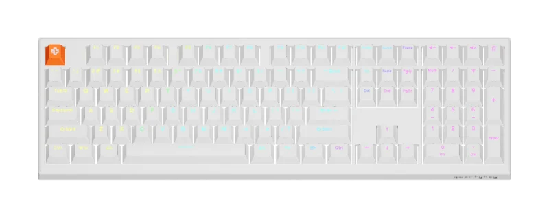 QK100H PRO White mechanical keyboard