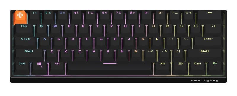 QK61H PRO Black mechanical keyboard