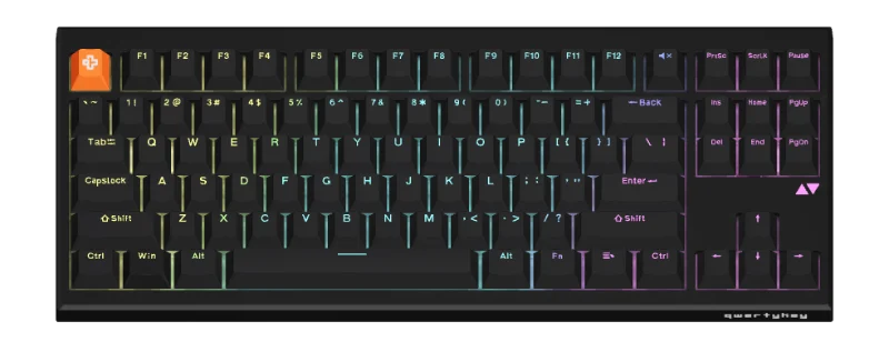 QK87H PRO Black mechanical keyboard