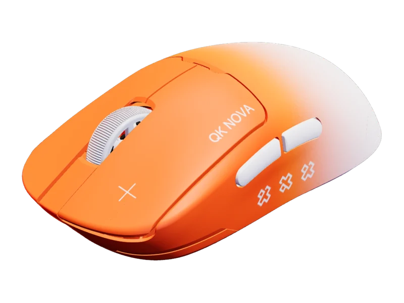 QK NOVA White wireless mouse